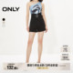 【莱赛尔】ONLY夏季休闲百搭高腰显瘦舒适透气A字版短裤牛仔裤女