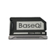 BaseQi铝合金隐藏式读卡器适用小米Pro15.6寸MX150内存扩展sd卡套