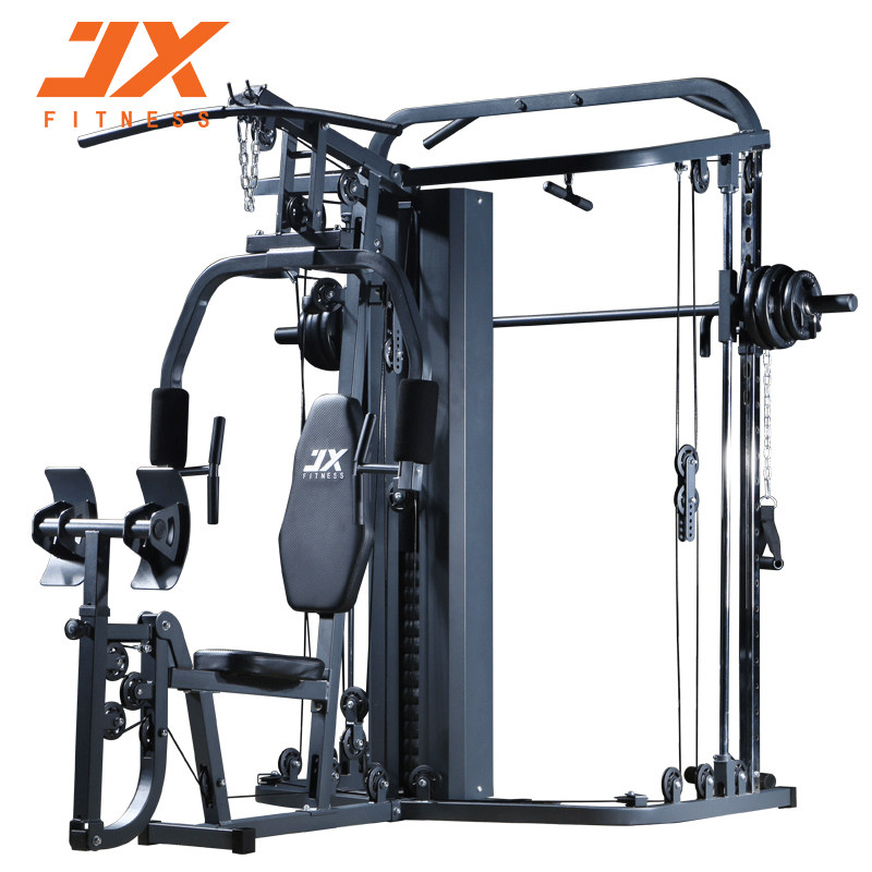 jx综合训练器材大型龙门架深蹲架多功能家用大飞鸟组合健身器械