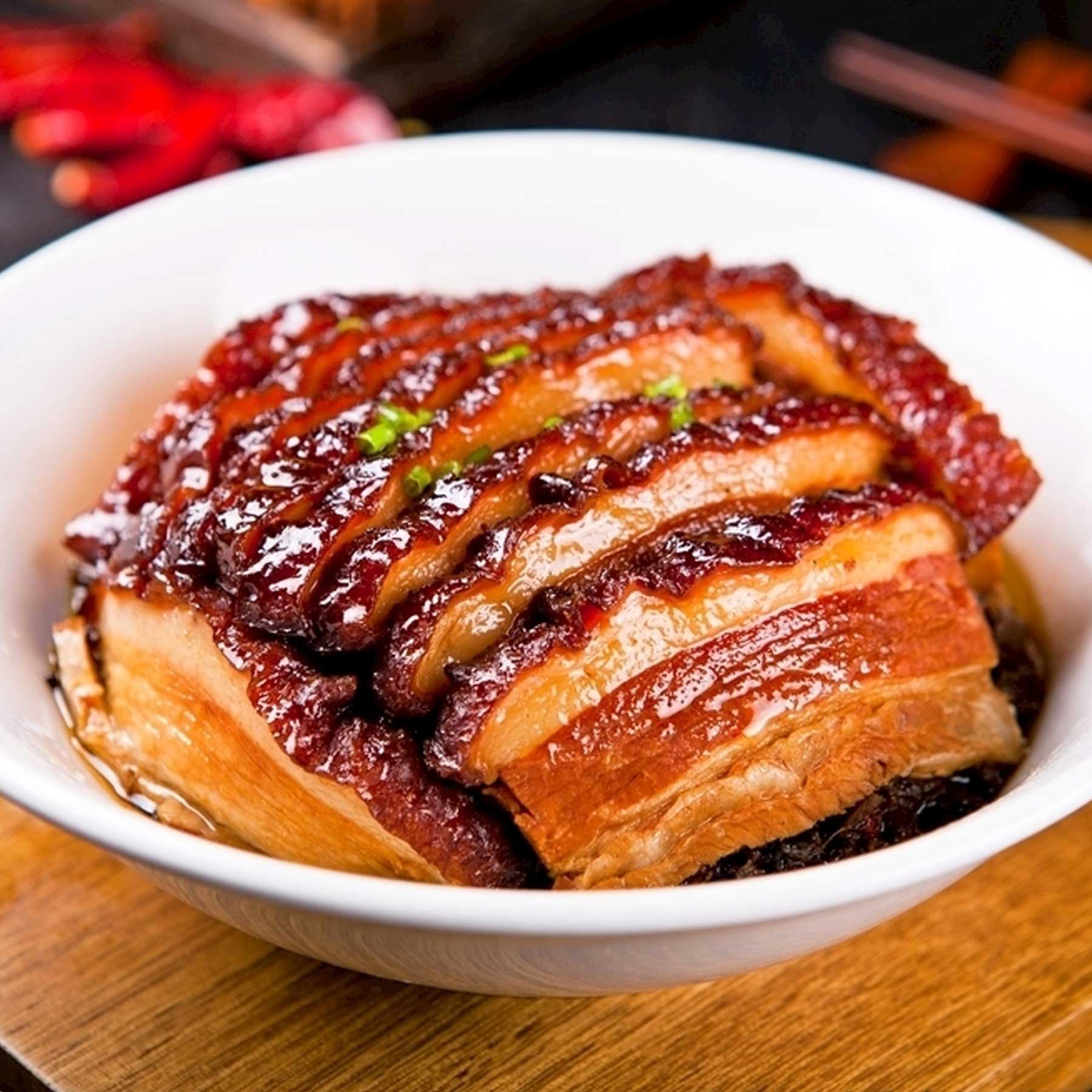 客家梅菜扣肉笋干焖肉熟食方便菜加热即食半成品美食400g/盒