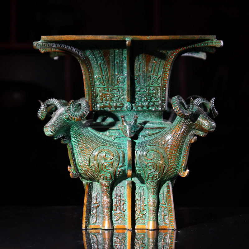 博物馆展览定制影视道具租赁订做青铜器仿古纯铜摆件已售3新品天猫￥6