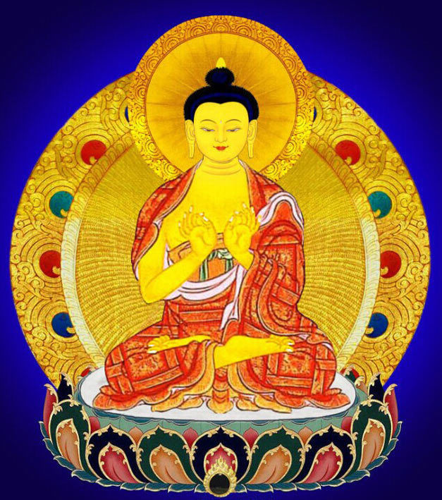 线绣 全绣印花唐卡十字绣 南无三十五佛之 南无那罗延佛