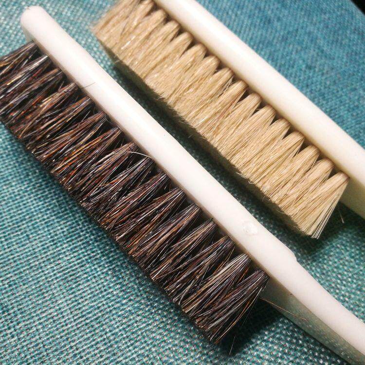 超大猪鬃刷文玩刷子纯野猪毛刷鬃毛特大号硬毛软毛核桃刷套装送小