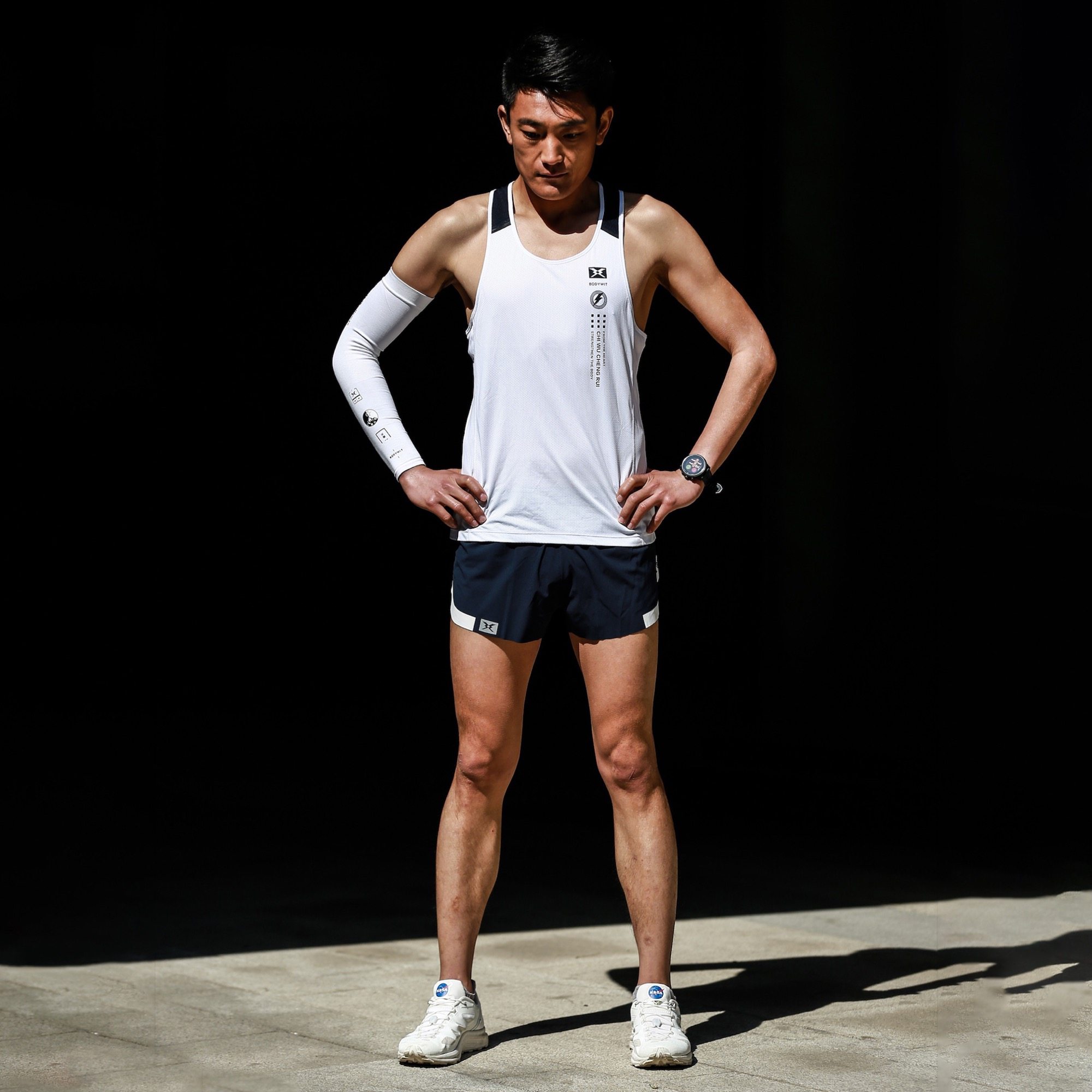 跑步背心 男 马拉松 速干