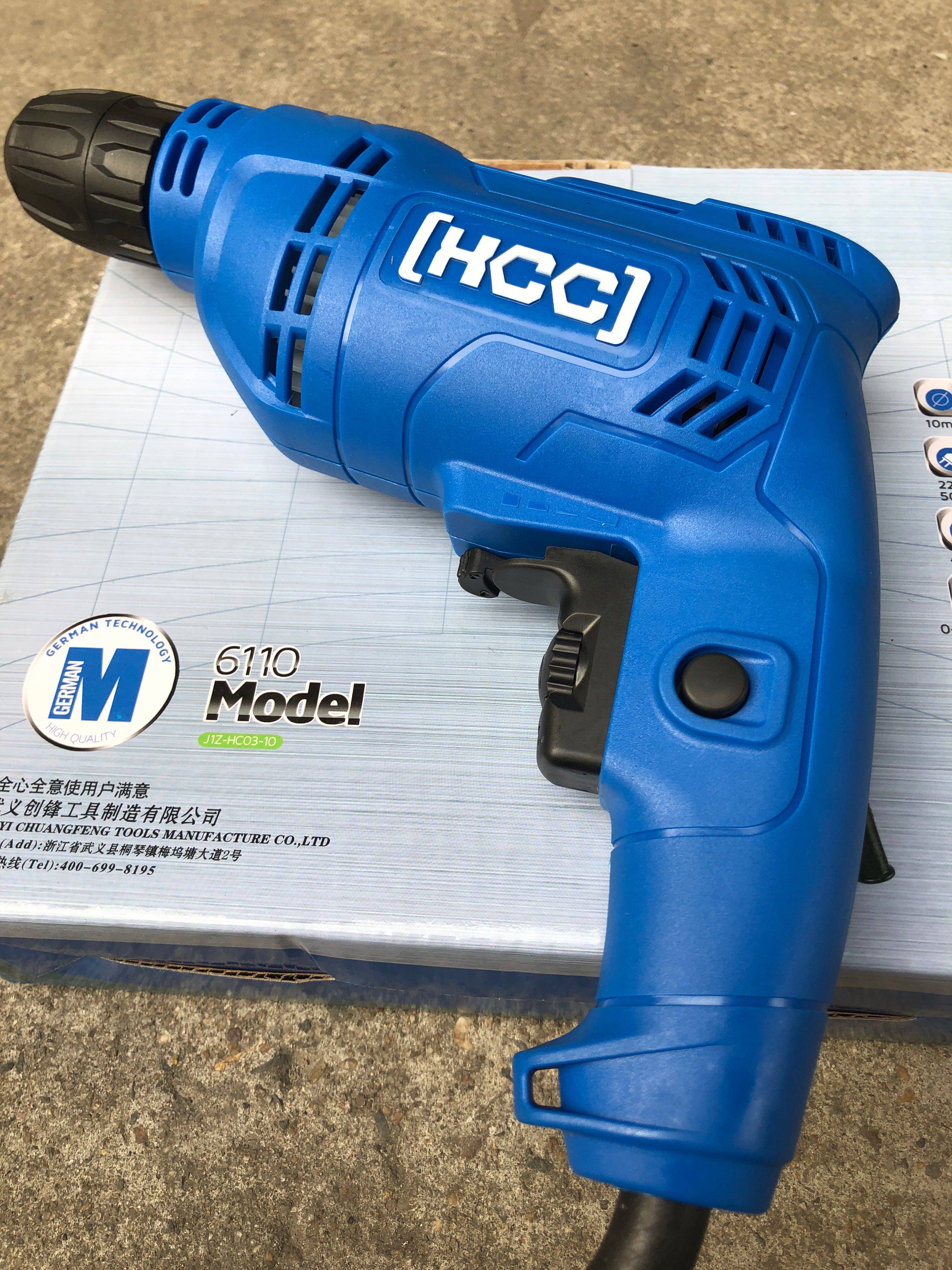 韩川手持带线交流手电钻家庭手钻电动220v手电转工具6110/6110a