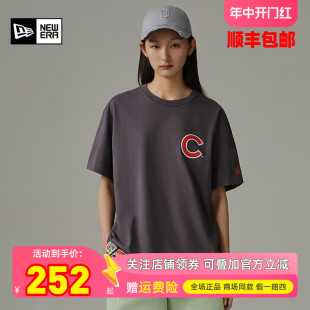 2024新款NewEra纽亦华男女MLB小熊队COOLERA吸湿短袖T恤13546465