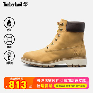 Timberland添柏岚户外女鞋防滑耐磨休闲踢不烂高帮马丁靴A1T6U