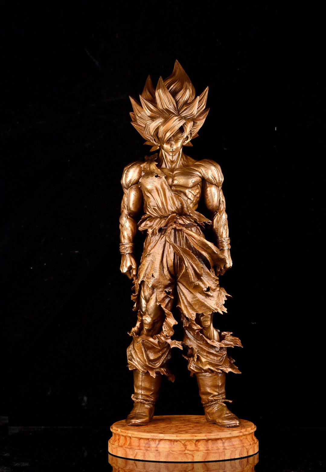 奥格瑞玛 龙珠系列 青铜l级 精工 孙悟空全身像 全镂空 摆件手办