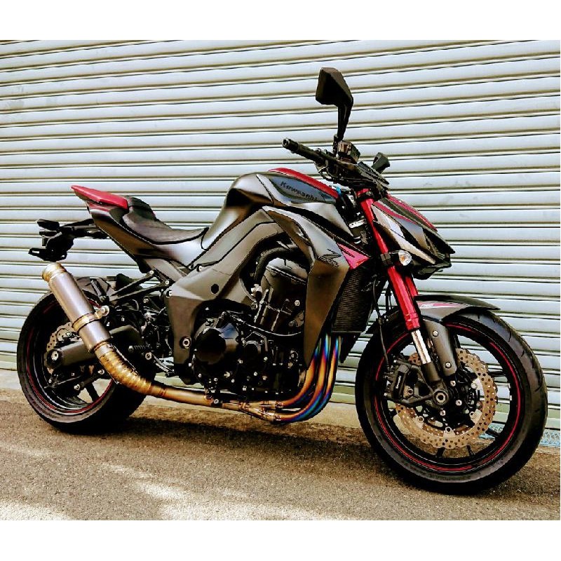 摩托车改装排气z1000钛合金全段