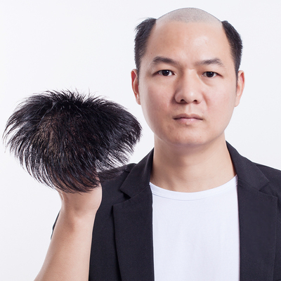 假发发片短发