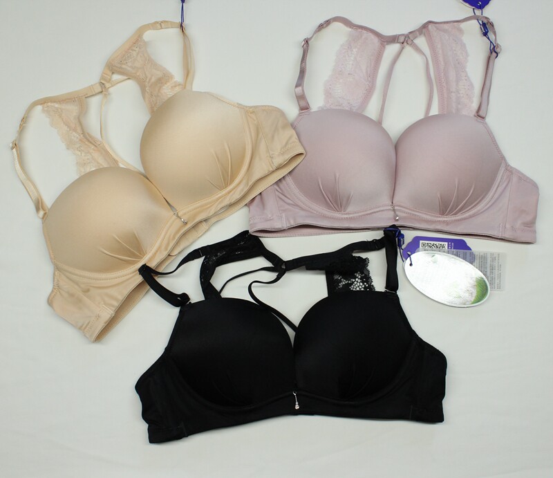 专柜正品西维娅s539-11文胸美背聚拢低鸡心位春夏光面无钢圈内衣