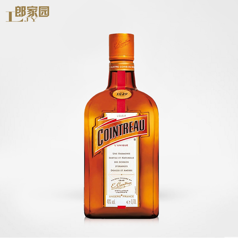 进口洋酒法国君度甜橙酒力娇酒利口酒烘焙鸡尾酒700mlcointreau
