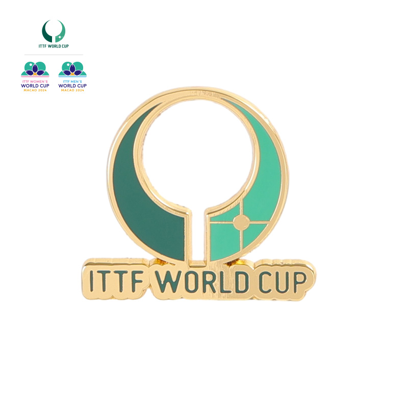 ITTF国际乒联会徽徽章