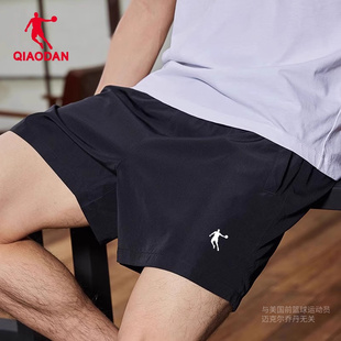 中国乔丹短裤男2024夏季冰丝裤子健身跑步宽松大码三分裤运动男裤