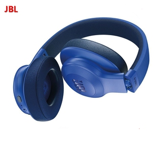 JBL E55BT无线蓝牙耳机 头戴式 HIFI重低音 立体声 内置麦克风 蓝