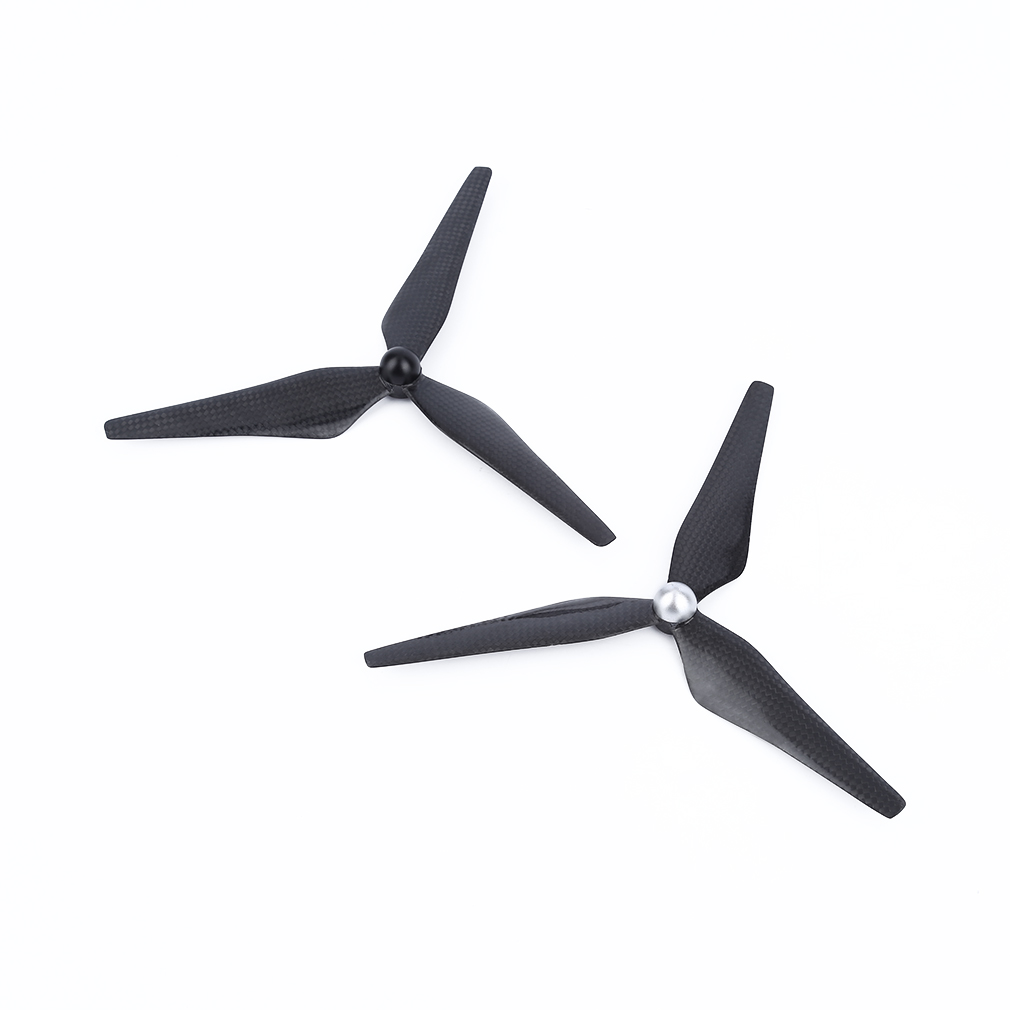 螺旋桨三叶_无人机航模穿越机fpv专用碳纤维桨叶9450三叶桨螺旋桨叶