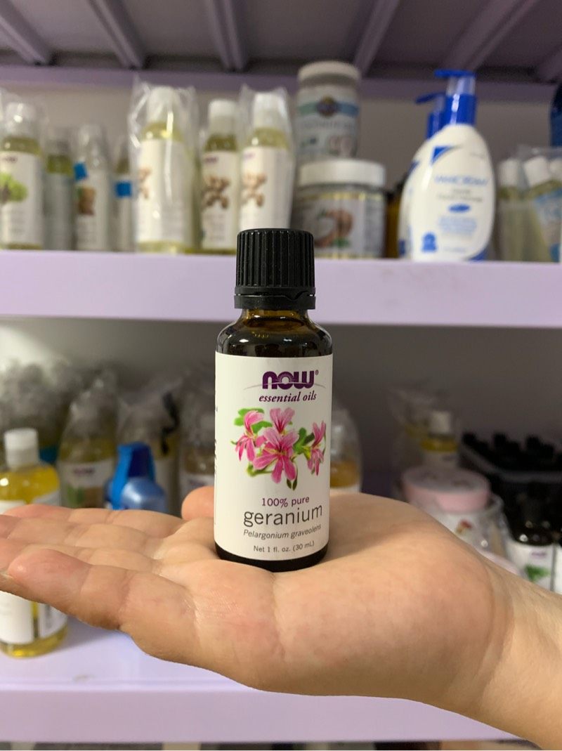 foods诺奥纯净天竺葵精油单方30ml geranium oil优惠券