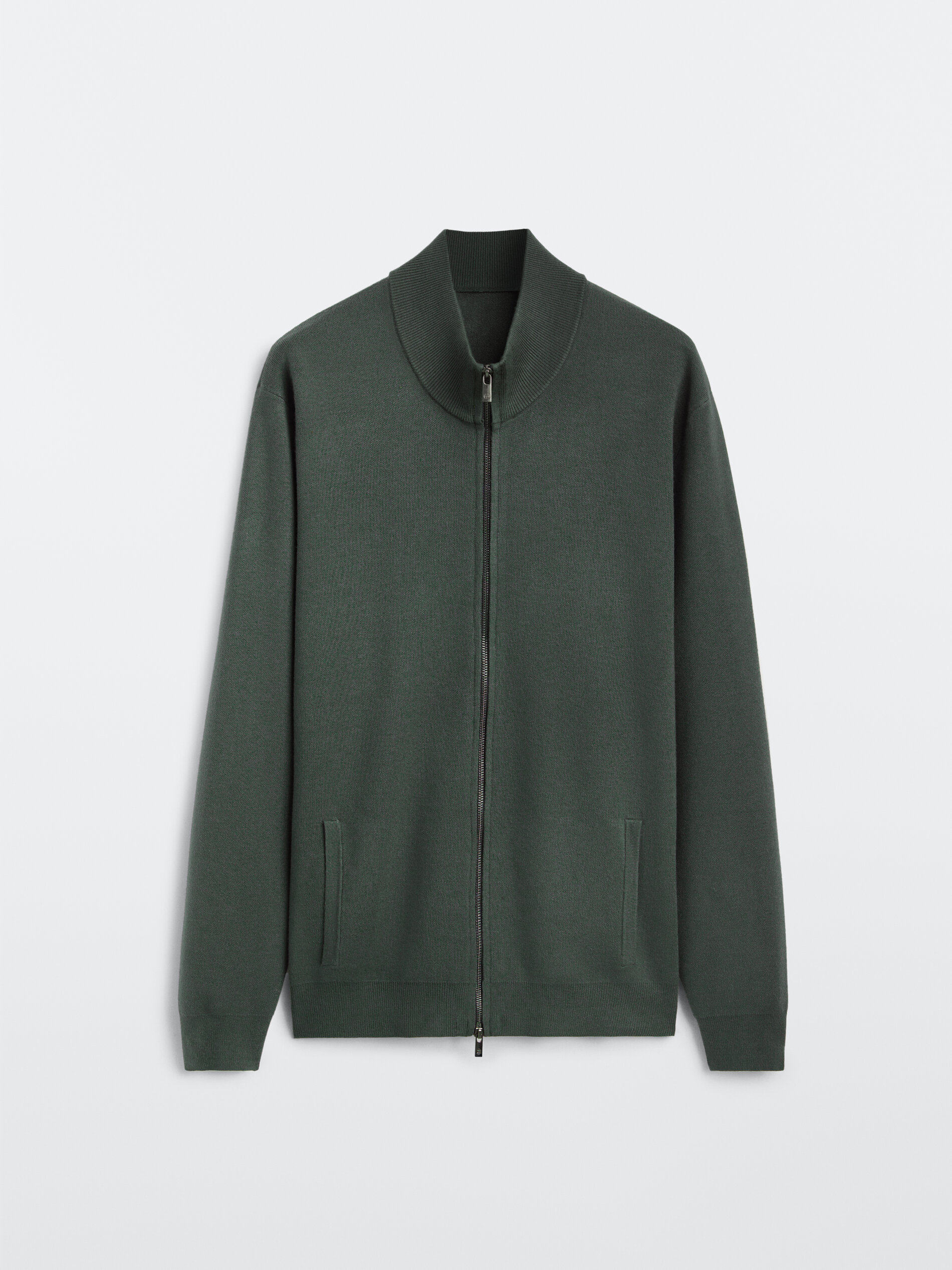 特价zara男_md男装 商务拉链针织开衫毛衣男士休闲开襟衫00967434502