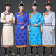 秋季新款蒙族衣服蒙古袍日常装男士传统民族服装演出服蒙古服装男
