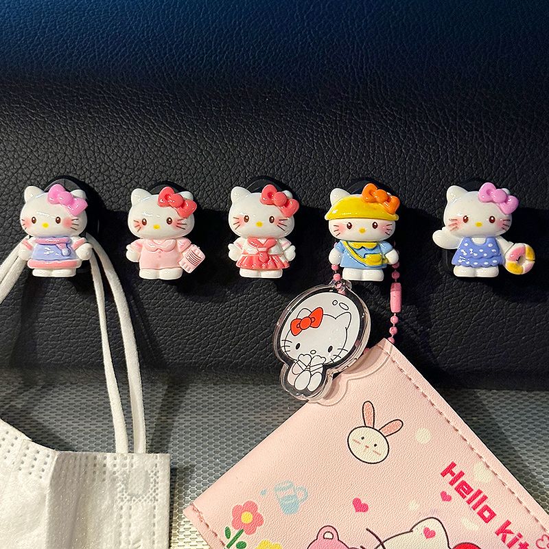 凯蒂猫Hellokitty挂件汽车挂钩车内装饰品摆件车载好物推荐小饰品