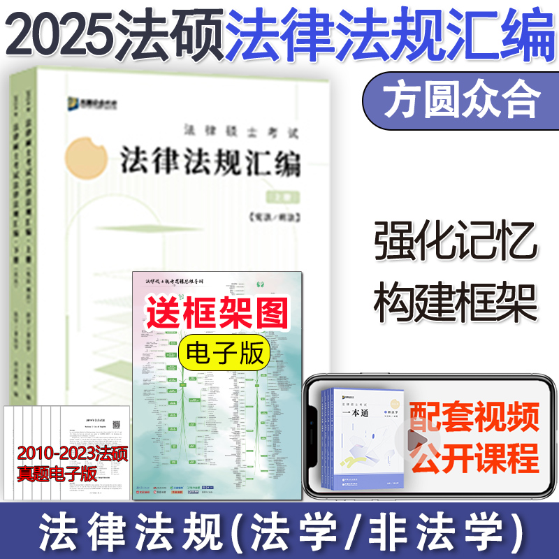 现货2025众合法硕法律法规汇编 