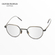Oliver Peoples眼镜框纯钛超轻复古圆框日本手工全框眼镜架1298