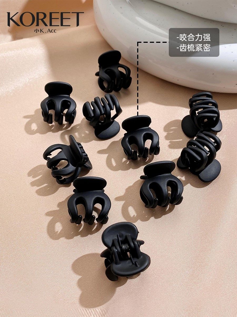 2022新年发夹刘海夹小抓夹编发夹子头饰侧边碎发小号发卡小巧精致