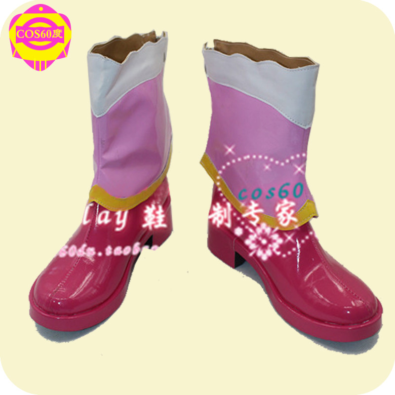 巴拉拉小魔仙之梦幻旋律凌美雪cosplay鞋cos鞋动漫鞋定做来图定制