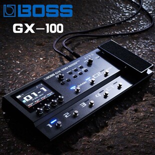 新款Roland罗兰BOSS综合效果器GX100电吉他GX-100吉它贝斯效果器