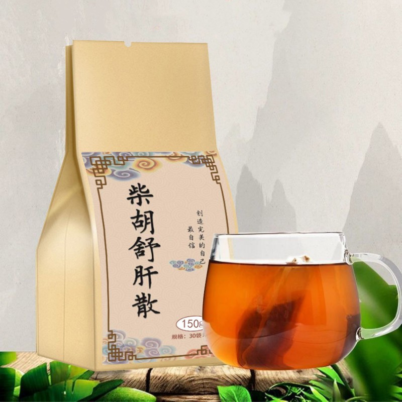 柴胡舒肝散疏肝理气散结肝气郁结两肋胀痛陈皮白芍香附川穹茶包