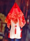 红盖头新娘结婚中式秀禾高级结婚纱女回高档新娘纱红色2023新款女