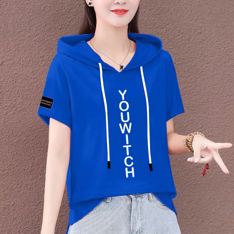 连帽短袖夏季女早新款卫衣韩版大码装宽松T恤减龄上衣服品牌0520z|msdalam kategori Butik wanita / wanita, wanita saiz besar - dari Buy2taobao.com untuk memberikan perkhidmatan ejen Taobao profesional membeli