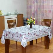 106*152VC rectangular restaurant tablecloth waterproof, anti-scalding and oil-free disposable tablecloth pastoral plastic coffee table tablecloth