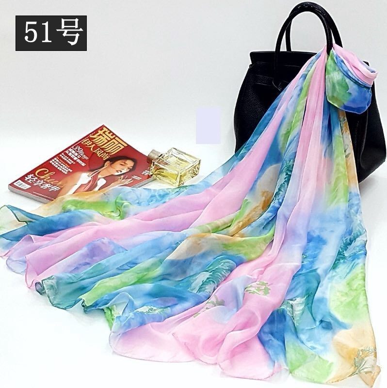 特价长纱巾女 秋季 多功能 百搭