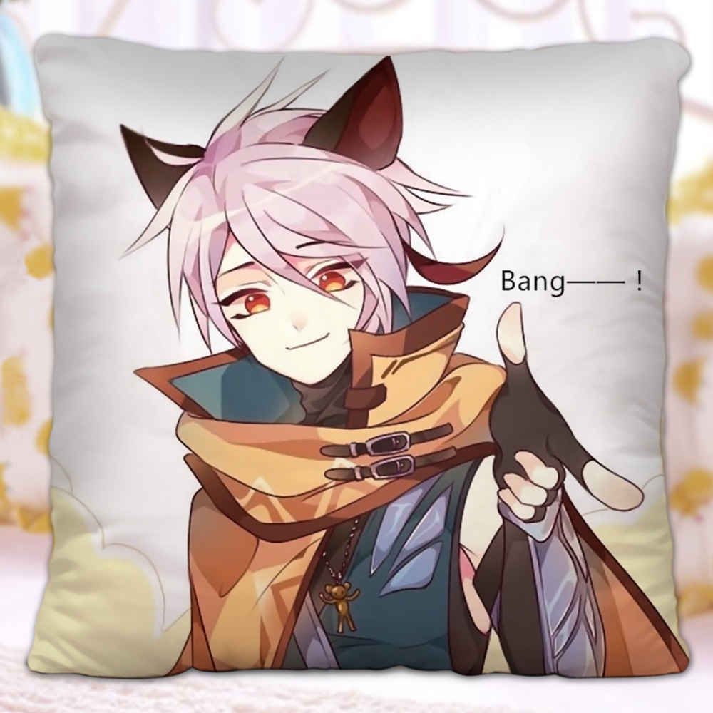 【送枕芯】者荣耀百里守约朱雀志皮肤抱枕来图定制diy双面礼物