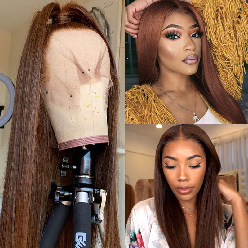 Brazilian wig 2# ombre bright color 13x4 size T part lace|ruв категории кондиционер для волос/парик, парик, весь парик - от Buy2taobao.com для оказания профессиональной услуги покупки агента Taobao