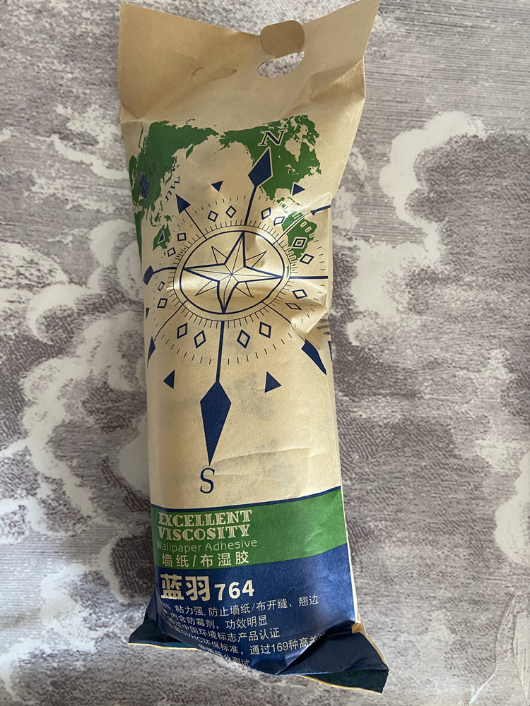 风尚蓝羽环保糯米胶 胶粉 好施工美国进口环保高粘性糯米胶辅料