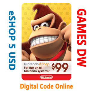 Nintendo USD99 eShop Card (US) 任天堂99美元充值卡NS WiiU 3DS