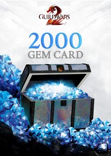 激战2宝石充值卡(全球版)Guild Wars 2 Gems 2000 NCSoft PC Code