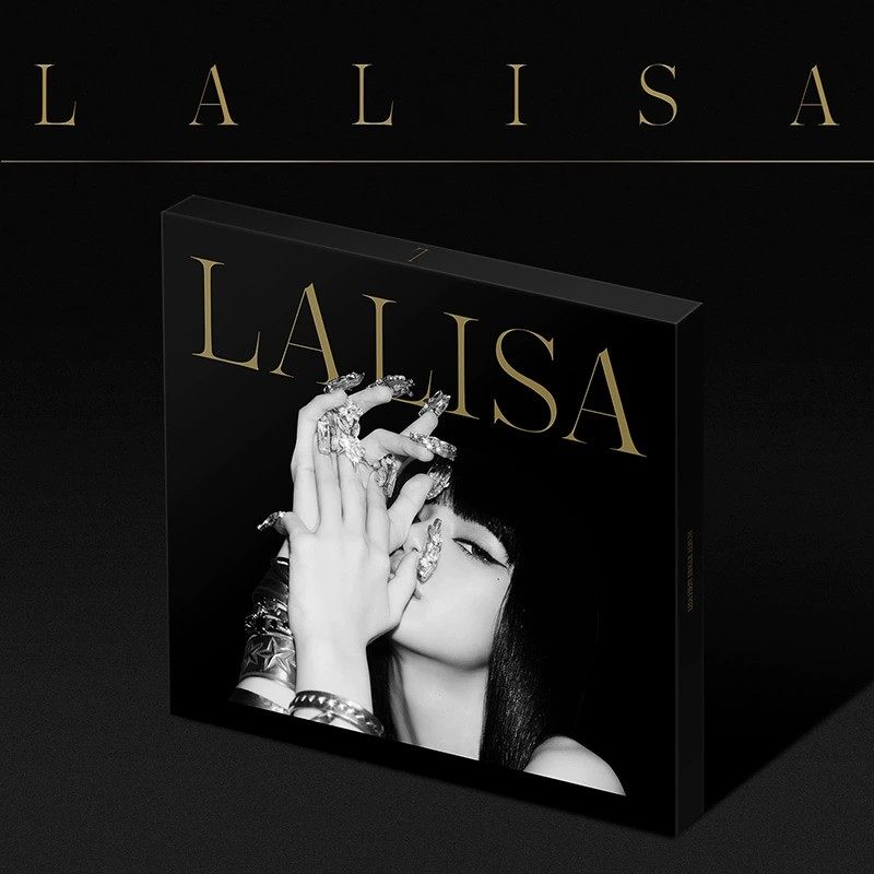 现货 blackpink 粉墨 lisa solo专辑 lalisa 限量lp黑胶唱片 周边