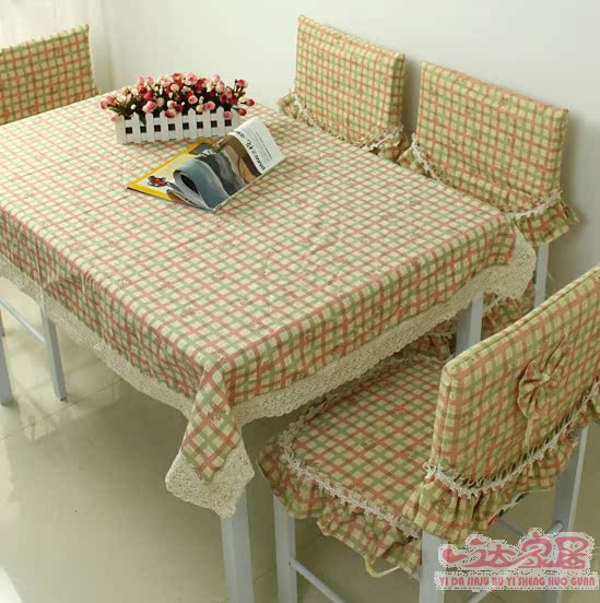 田園牛仔時尚格子餐桌布椅套椅墊餐椅套裝台布茶幾布加厚布藝在類目 居家布藝, 餐桌布藝, 桌布中 - 來自Buy2taobao.com提供專業的淘寶代購服務