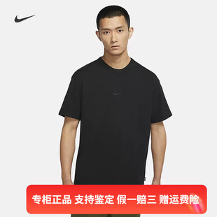 正品Nike耐克短袖男款春休闲运动宽松透气纯棉T恤半袖DO7393-010