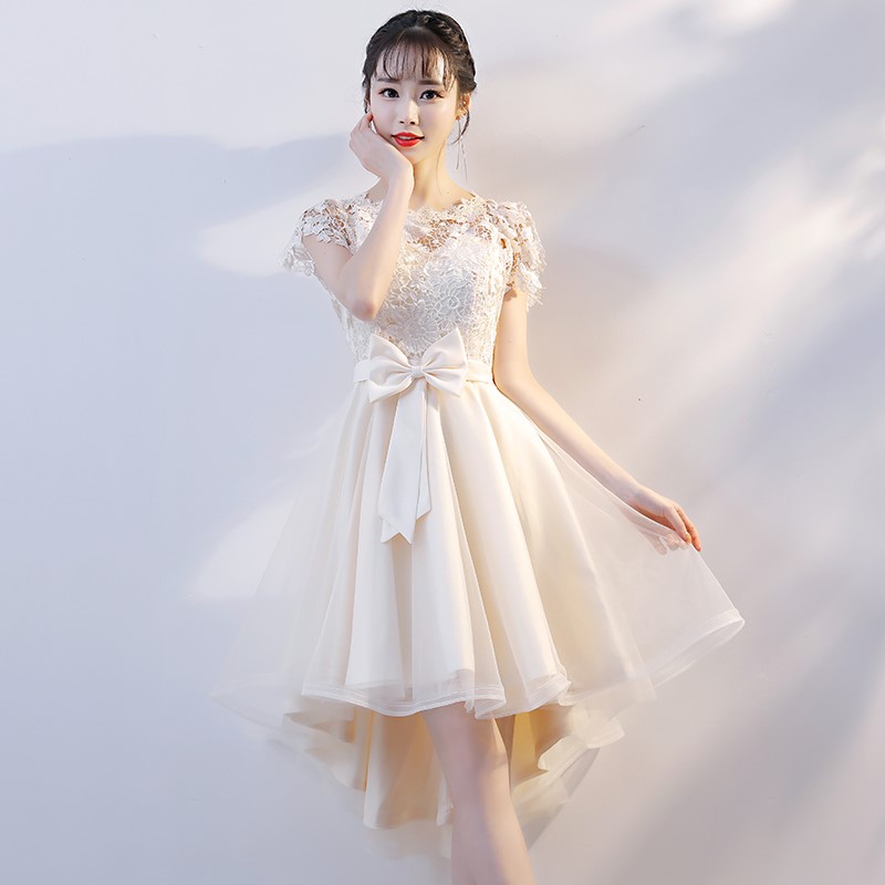 亲子晚礼服 宴会 母女很仙的小裙子简单大方伴娘服气质学生平时|ruв категории Женская одежда, Cвадебные платья, платье/вечернее платье - от Buy2taobao.com для оказания профессиональной услуги покупки агента Taobao