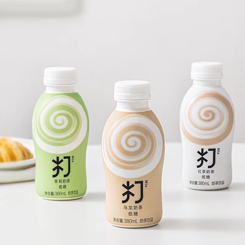 临期农夫山泉打奶茶380ml6瓶牛乳茶饮料0乳粉0茶粉多口味