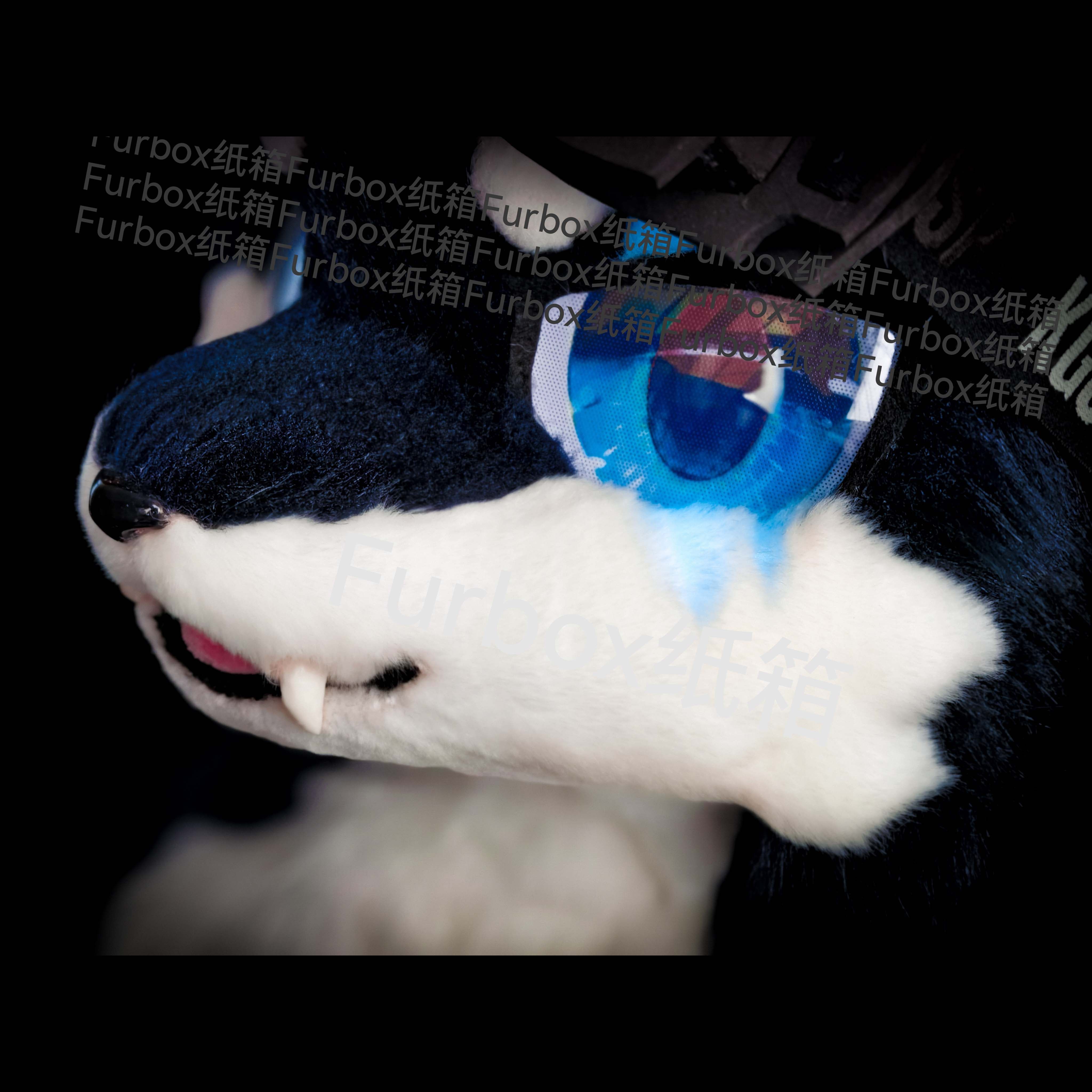 兽装打印眼 fursuit眼睛配件 furry定制 高精防尘网【幻物x箱子】