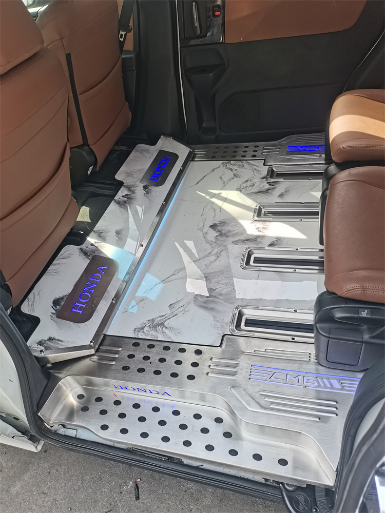 本田艾力绅地板实木地板奥德赛地板改装汽车改装地板