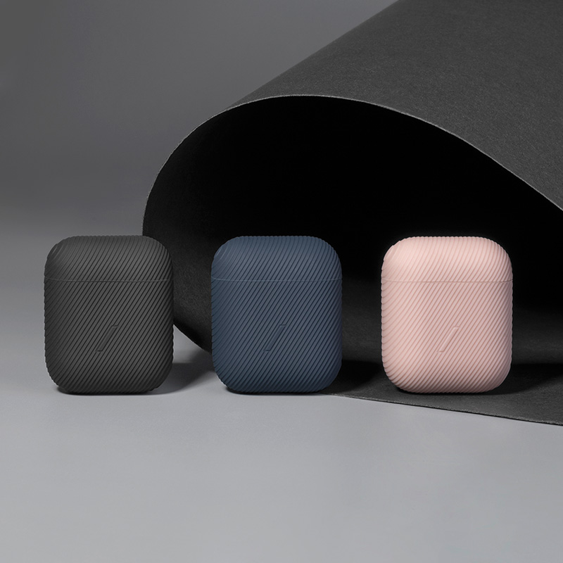 NATIVE UNION Curve苹果无线耳机 AirPods1和2代斜纹硅胶保护套|ruв категории Цифровые аксессуары, аксессуары для мобильных телефонов, телефон защитный кожух/оболочка - от Buy2taobao.com для оказания профессиональной услуги покупки агента Taobao