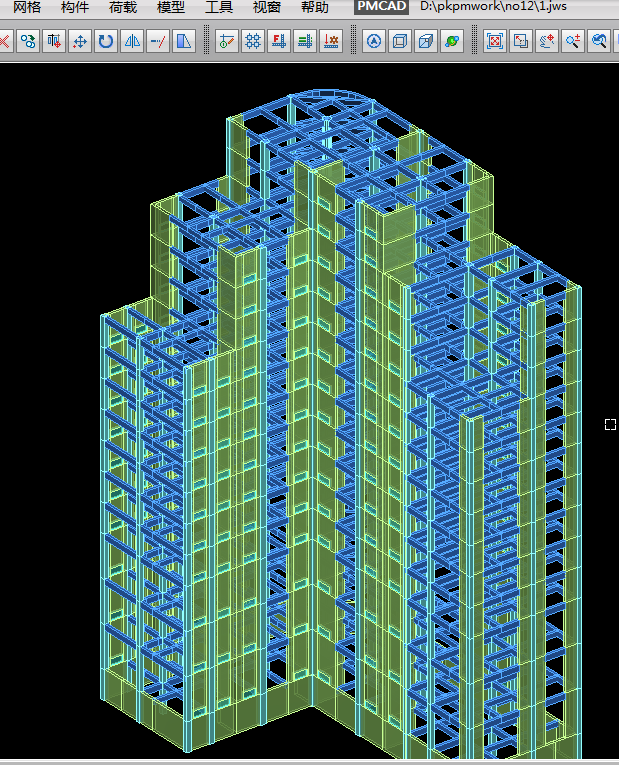 结构设计/混凝土/图纸/pkpm/盈建科/建模/论文