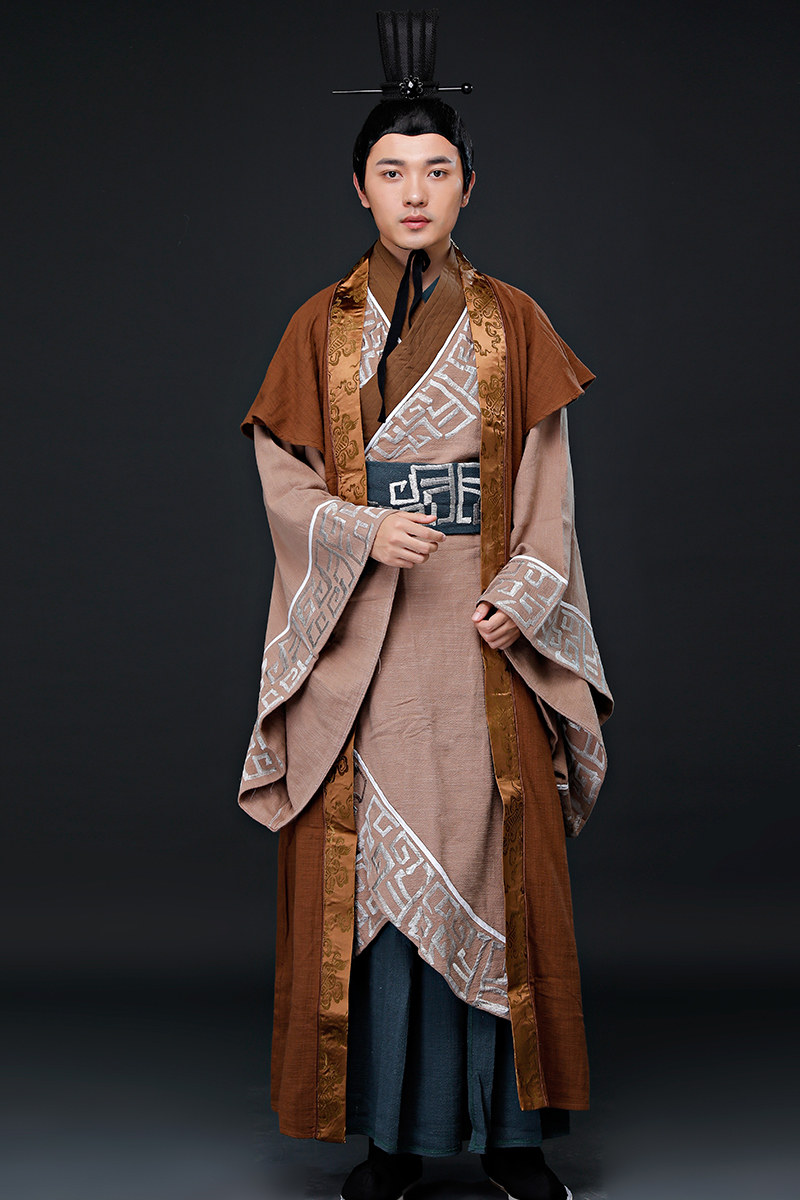 影视装武侠汉服剑客服装男古风帅气侠客服剧组群演汉服大臣演出服