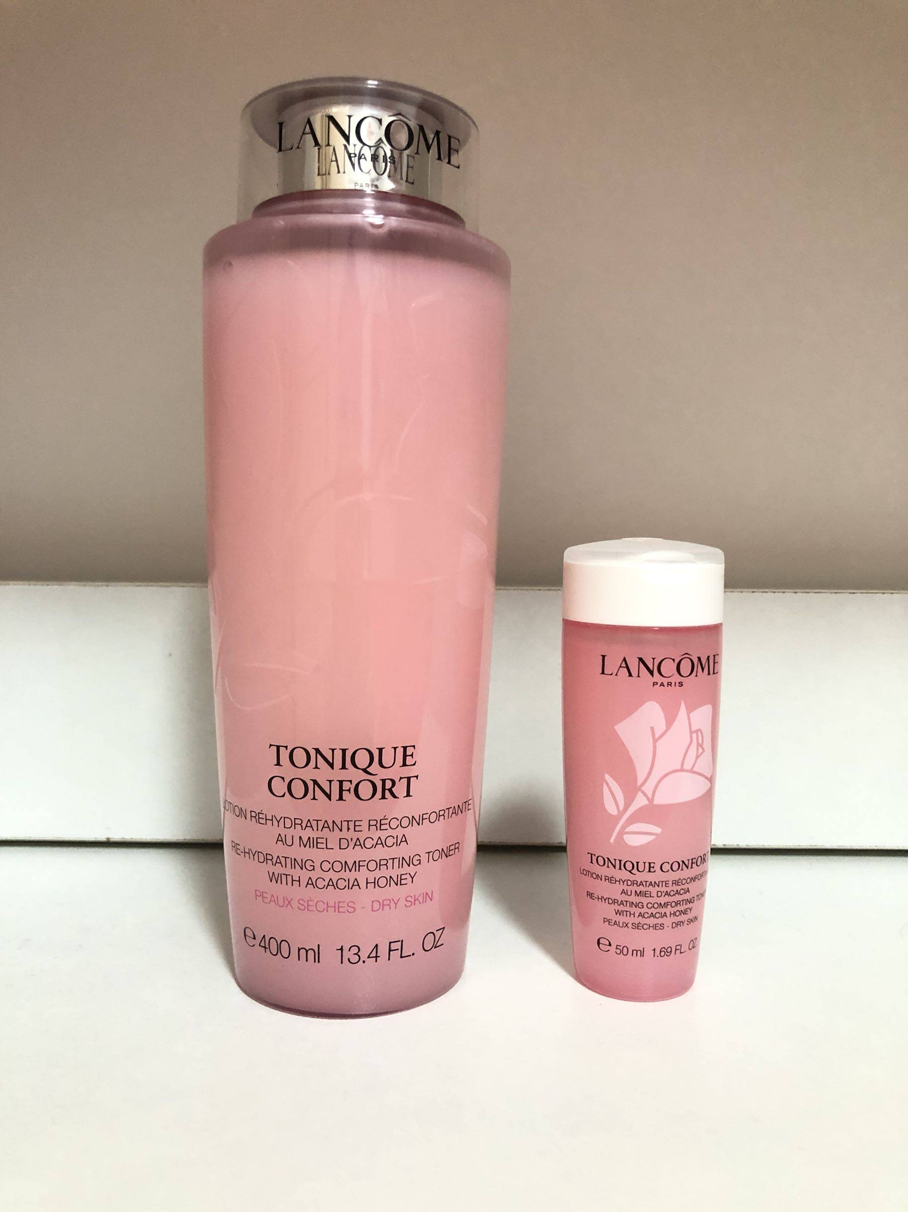 法国lancome兰蔻清大粉水滢柔肤水保湿400ml 玫瑰精华保湿爽肤水